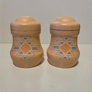 Southwestern Style Salt and Pepper Shakers by Treasure Craft Shaker